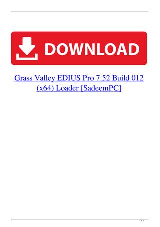 Edius pro 9 free download full version with crack